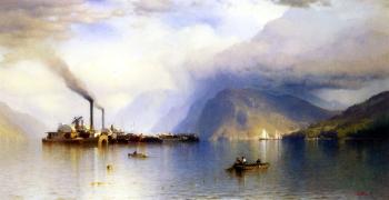 Samuel Colman : Storm King on the Hudson
